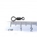 Matt Black Rolling Swivels Size 12 Matt Black Rolling Swivels Size 12